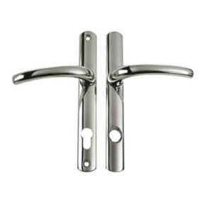 Yale TS007 2* Lever Lever UPVC Multipoint Door Handles - 92mm PZ Sprung 215mm Screw Centres