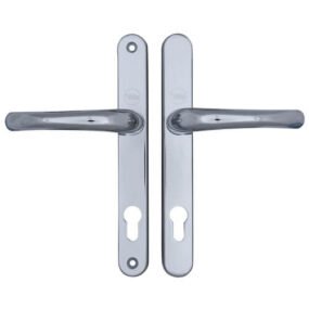 Yale Lever Lever UPVC Multipoint Door Handles - 92mm PZ Sprung 215mm Screw Centres