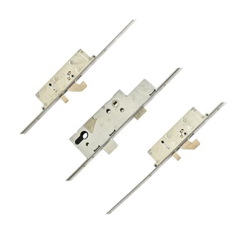 Yale Lockmaster Heritage Townhouse Key Turn Latch Deadbolt 2 Hooks 2 Anti Lift Pins Key Wind Multipoint Door Lock